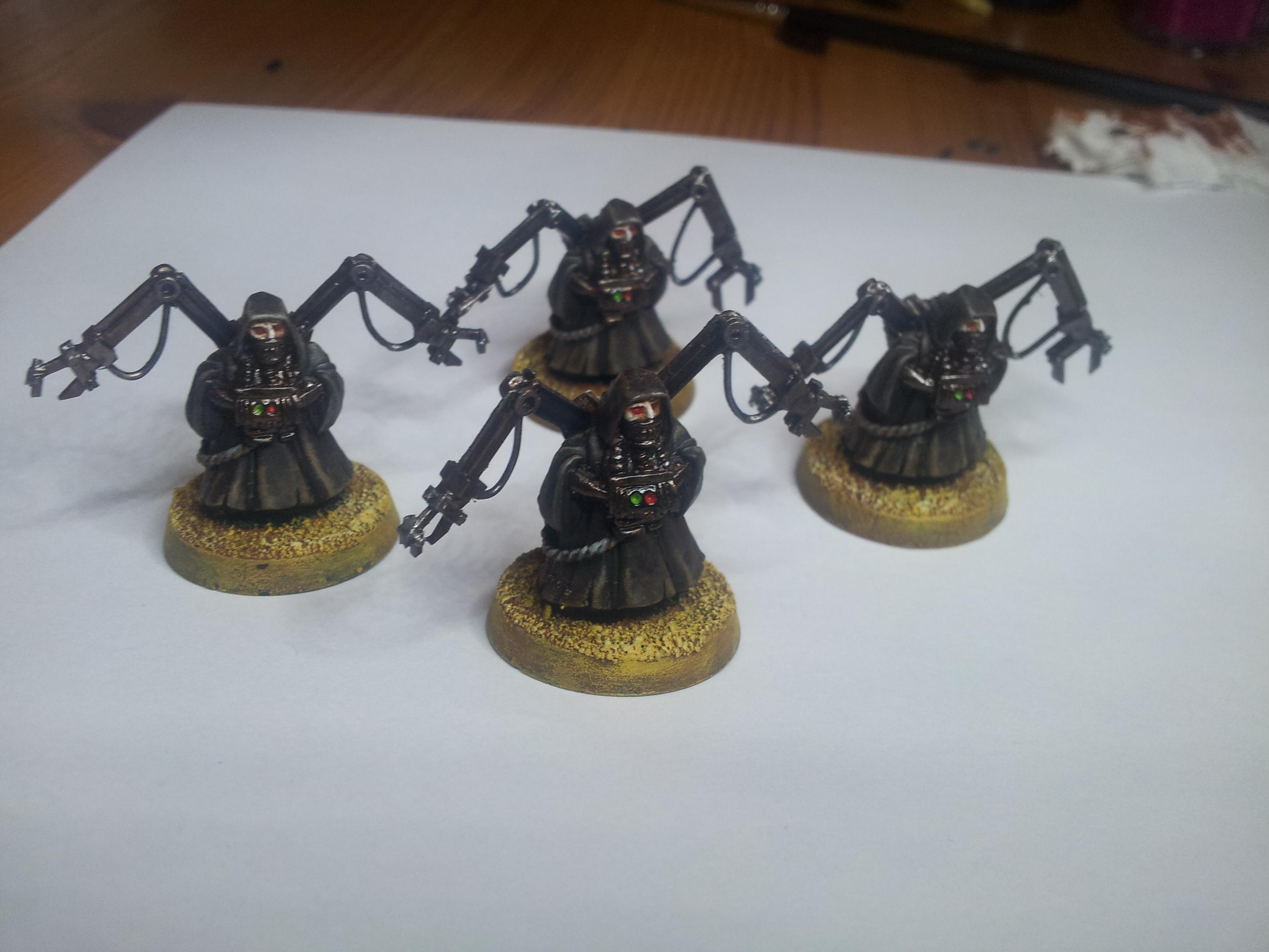 Alternative Models, Servitors, Space Marines, Warhammer 40,000 Space